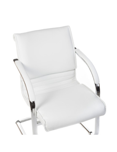 CorpoComfort BX-3339B White Conference Chair