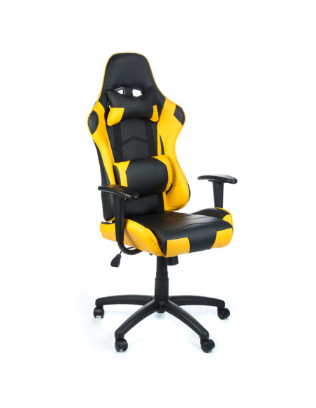 RACER CorpoComfort BX-3700 Yellow Gaming Armchair | Bella Furniture Ireland