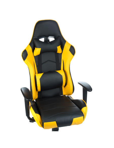 RACER CorpoComfort BX-3700 Yellow Gaming Armchair | Bella Furniture Ireland