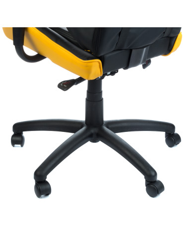 RACER CorpoComfort BX-3700 Yellow Gaming Armchair | Bella Furniture Ireland
