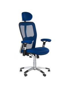 Ergonomic Office Chair BX-4147 Staff Comfort Blue | Bella Furniture Ireland