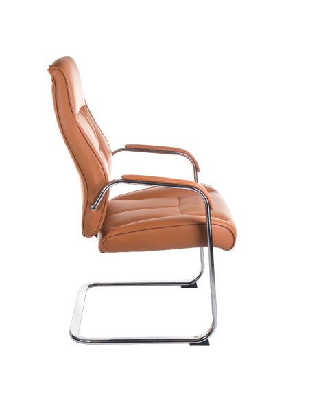 CorpoComfort BX-5085C Brown Conference Armchair