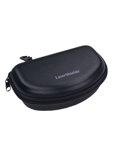 Protective glasses for biostimulating laser therapy