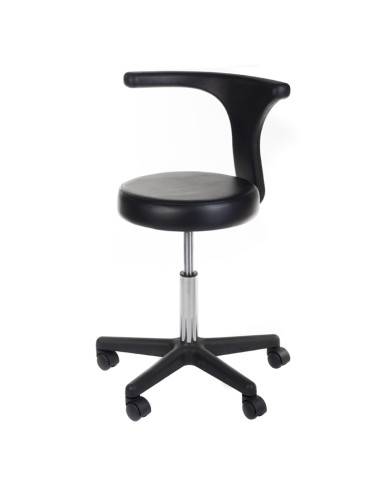 Medical Stool + Armrest NG-CH049 Black