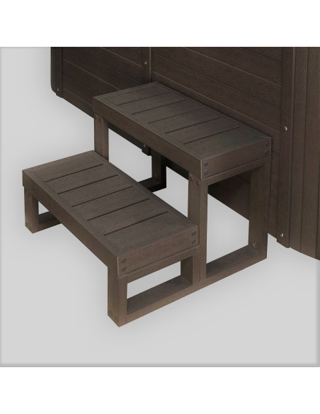 Jacuzzi Steps - Brown