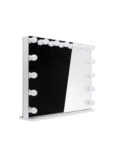 LED Illuminated HOLLYWOOD Mirror 100x80cm 10080Z