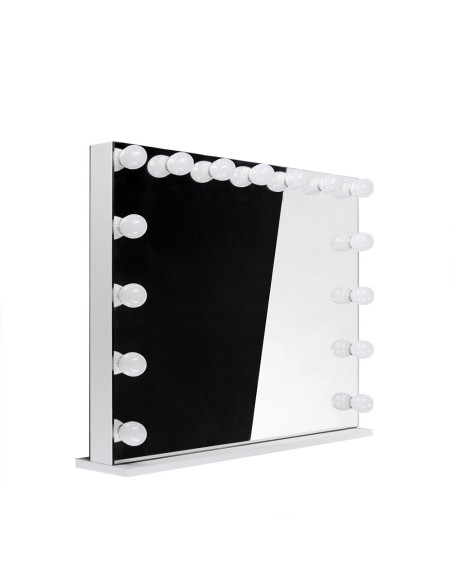 LED Illuminated HOLLYWOOD Mirror 100x80cm 10080Z