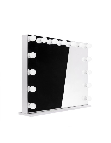 LED Illuminated HOLLYWOOD Mirror 100x80cm 10080Z
