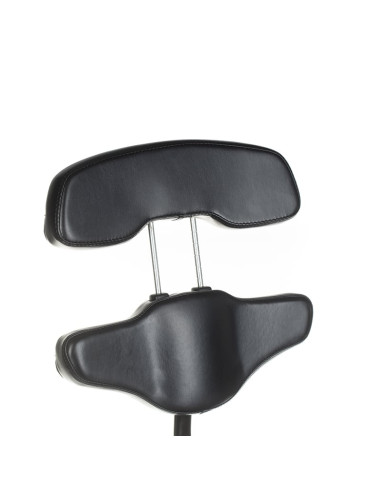 JUHO INKOO Swivel Tattoo Artist Stool with Backrest