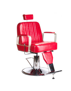 Barber chair HOMER BH-31237 Red
