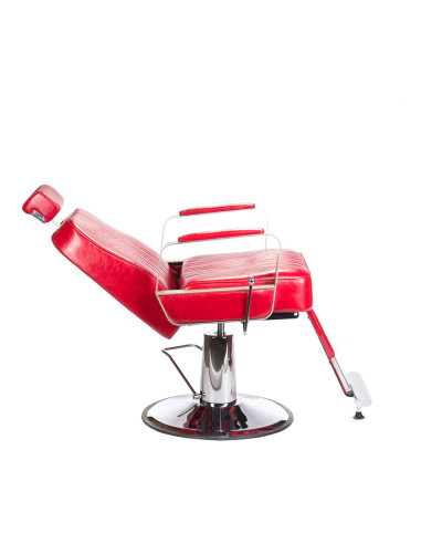 Barber chair HOMER BH-31237 Red