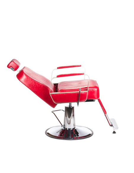 Barber chair HOMER BH-31237 Red