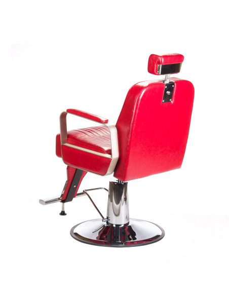 Barber chair HOMER BH-31237 Red