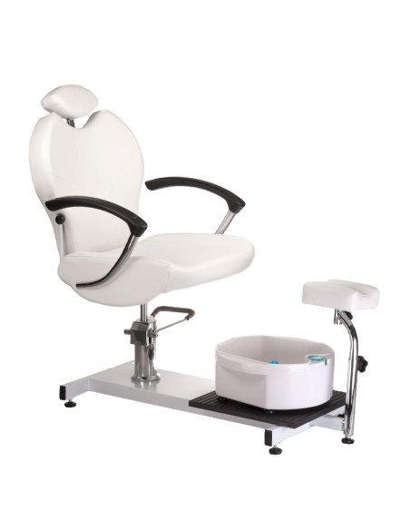 Pedicure Chair with Foot Massager BR-2301 White