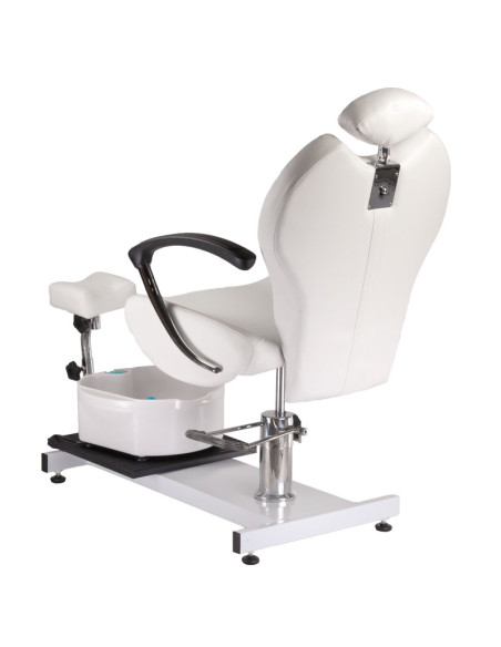 Pedicure Chair with Foot Massager BR-2301 White