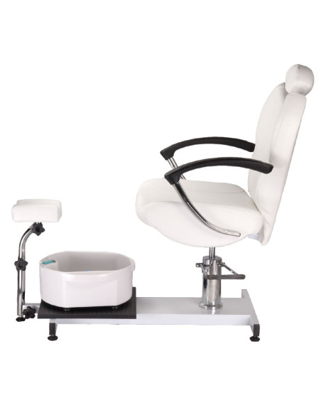 Pedicure Chair with Foot Massager BR-2301 White