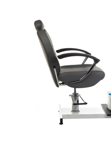 Pedicure Chair with Foot Massager BR-2301 Grey