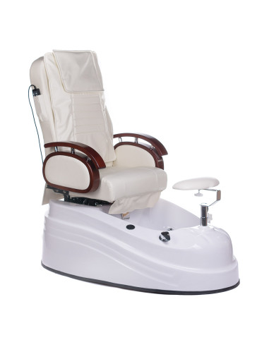 Pedicure Chair with Massage BR-2307 Cream