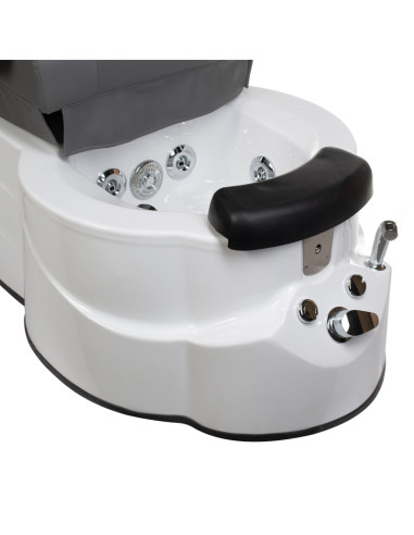 Pedicure chair with massage BR-3820D Grey