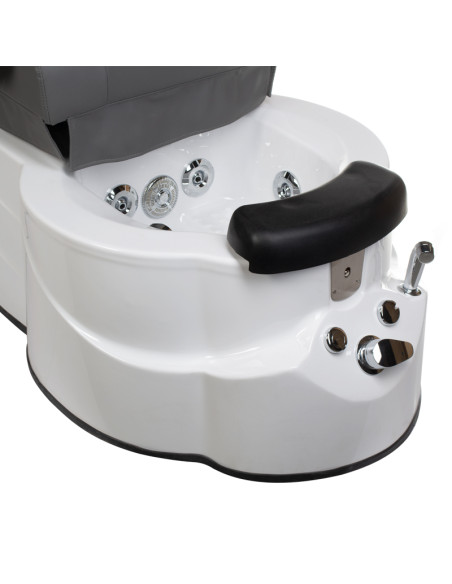 Pedicure chair with massage BR-3820D Grey