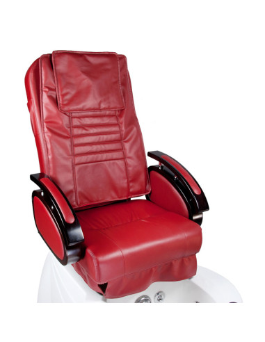 Pedicure Chair with Massage BR-3820D Burgundy