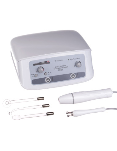 2-in-1 Darsonval + Galvanic BR-866 Grey