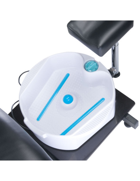 Pedicure Chair with Foot Massager BW-100 Black