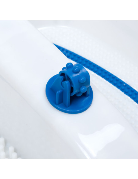 Pedicure Chair with Foot Massager BW-100 white