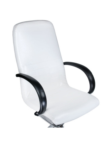 Pedicure Chair with Foot Massager BW-100 white
