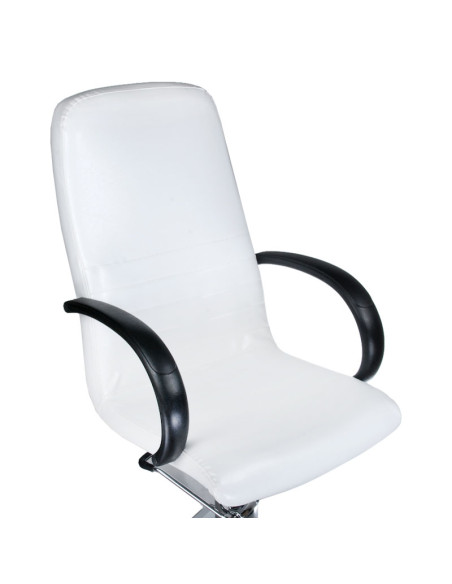 Pedicure Chair with Foot Massager BW-100 white