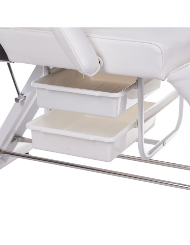 Beauty chair with trays BW-262A white