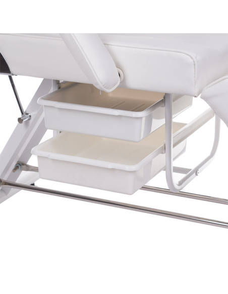Beauty chair with trays BW-262A white