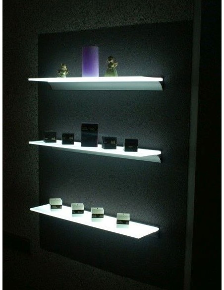 LED Glass Shelf 100x20cm