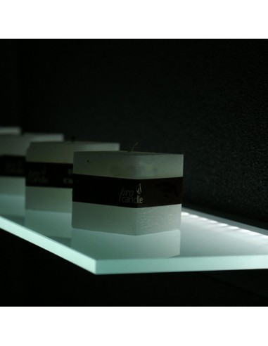 LED Glass Shelf 120x20cm