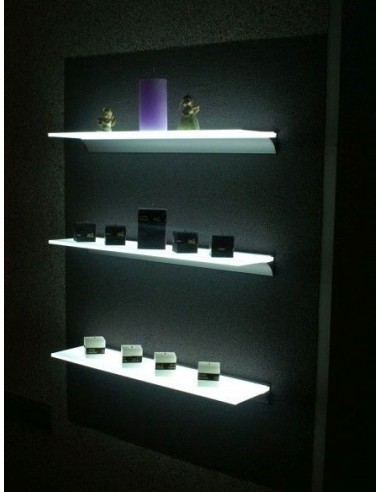 LED Glass Shelf 120x20cm