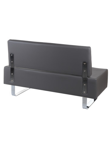 Waiting Room Sofa Messina BD-6713 Grey