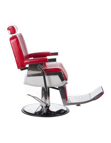 LUMBER BH-31823 Red Barber Chair
