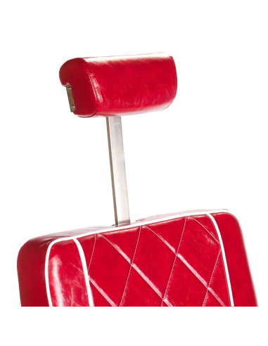 ODYS BH-31825M Red Barber Chair