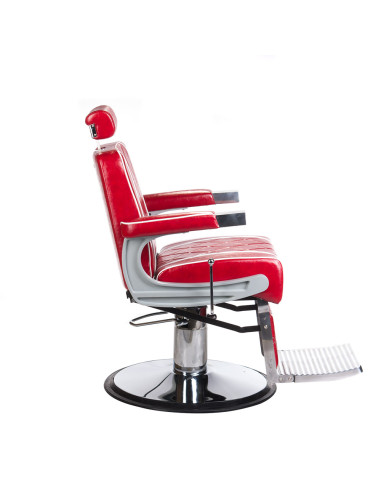 ODYS BH-31825M Red Barber Chair