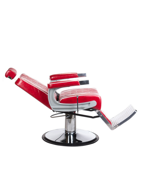ODYS BH-31825M Red Barber Chair
