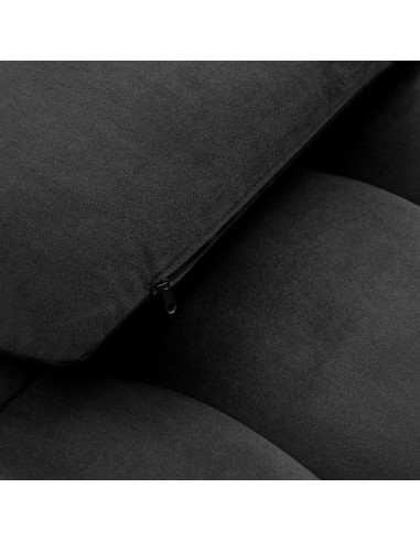 Sillon Corona eyelash treatment chair, black with gold base