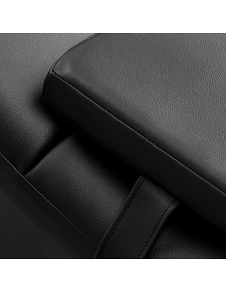 Sillon Alba black eyelash treatment chair with gold base