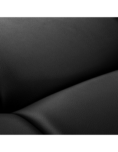 Sillon Alba black eyelash treatment chair with gold base