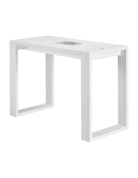 Nail desk with extractor fan G031 white