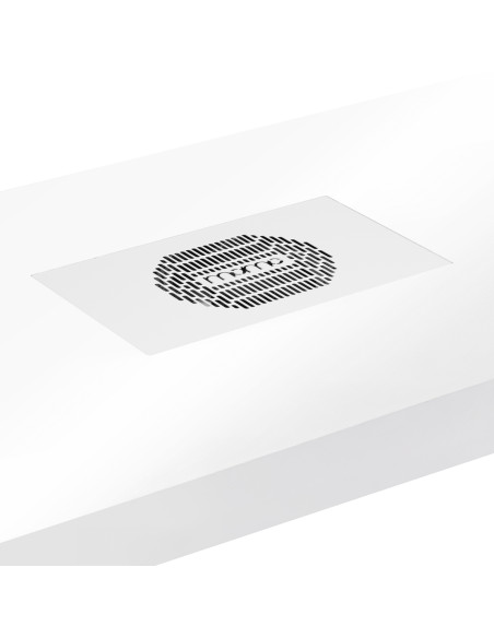 Nail desk with extractor fan G031 white