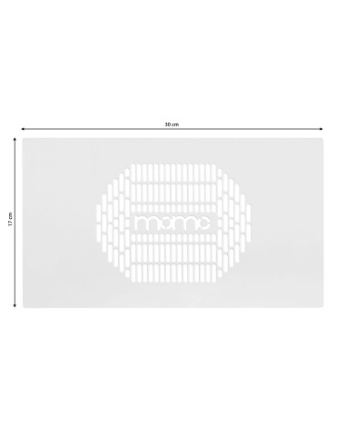 Nail desk with extractor fan G031 white