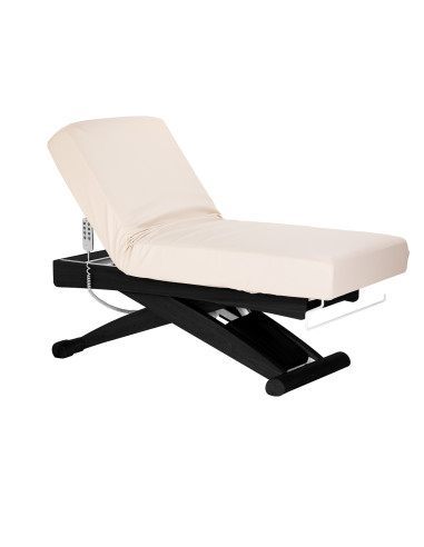 SPA lounger Sillon Siesta cream with black base
