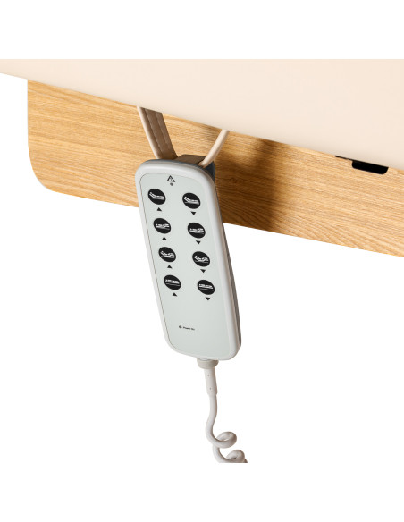 SPA lounger Sillon Siesta cream with light brown base