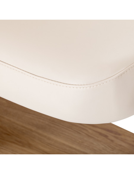 SPA lounger Sillon Relax cream with light brown base