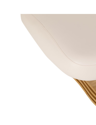 SPA lounger Sillon Comfort cream with light brown base